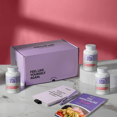 GLEE FULL SUPPS Meno Shred Fat Burner – Supports Metabolism & Helps Achieve Slimming Goals for Women